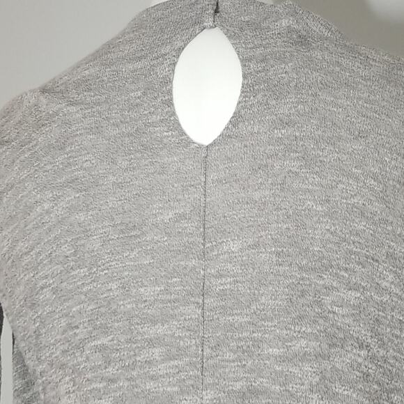 Lola by AFG Heather Grey Openfront Sweater Size small - Picture 6 of 7
